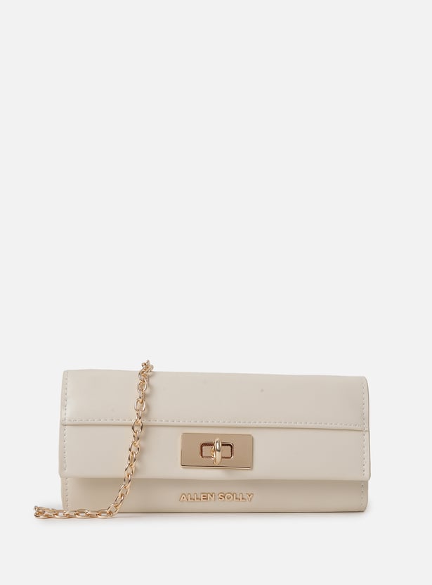 ALLEN SOLLY Solid Bi-Fold Wallet