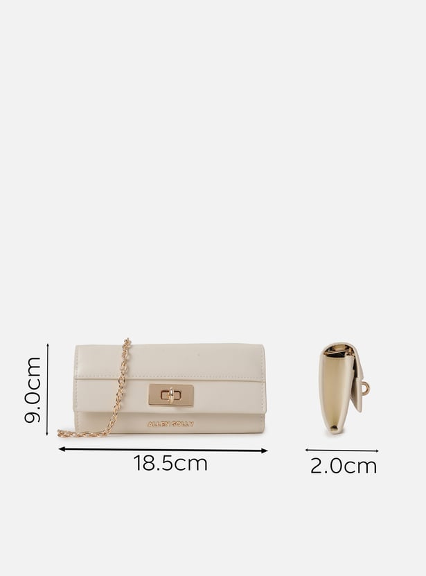 ALLEN SOLLY Solid Bi-Fold Wallet