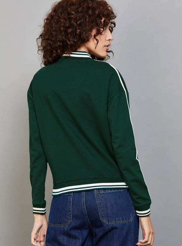 KRAUS Printed Varsity Jacket