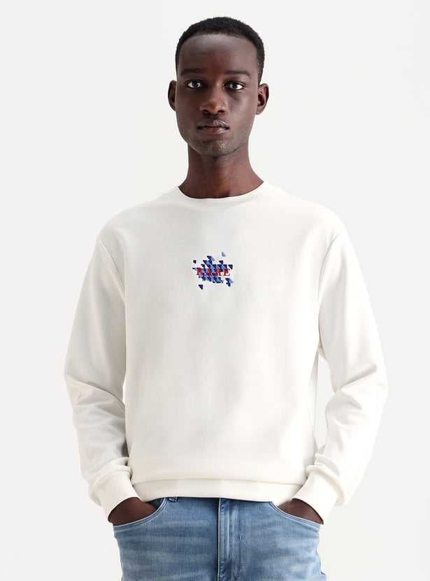 Rare Rabbit Pullover Buy RARE RABBIT Embroidered Sweatshirt from Rare Rabbit at just INR 3499.0