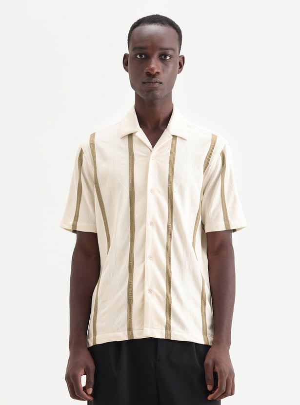 Rare Rabbit Shitrt Buy RARE RABBIT Striped Regular Fit Shirt from Rare Rabbit at just INR ...