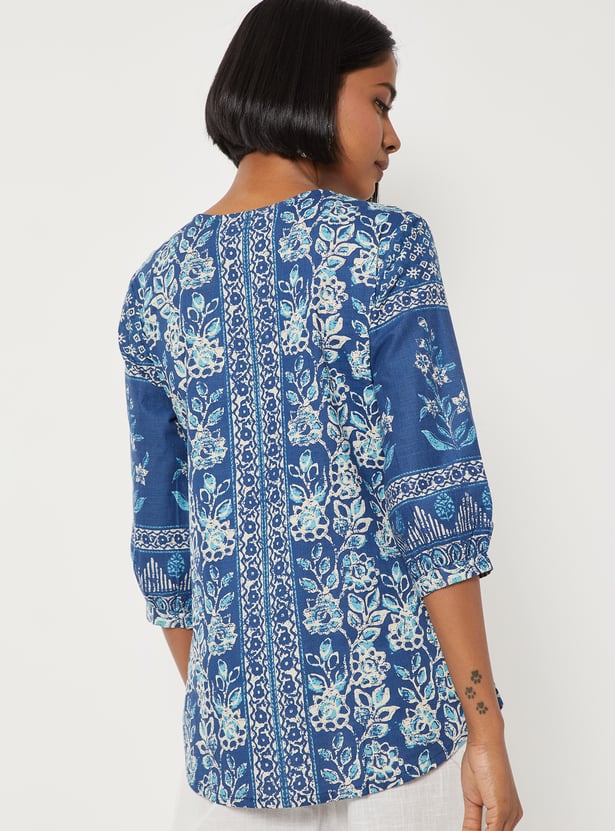 Women Printed Tunic - Pack of 2