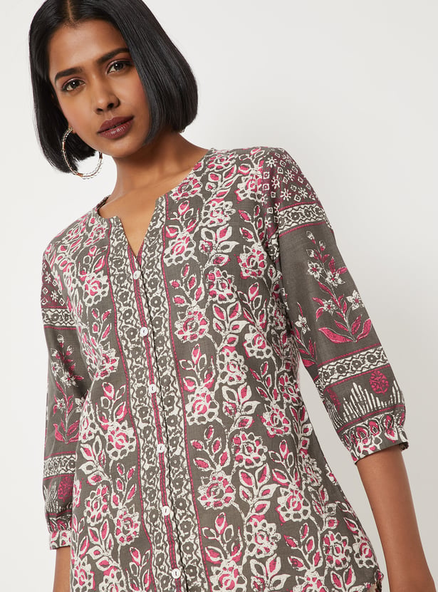 Women Printed Tunic - Pack of 2