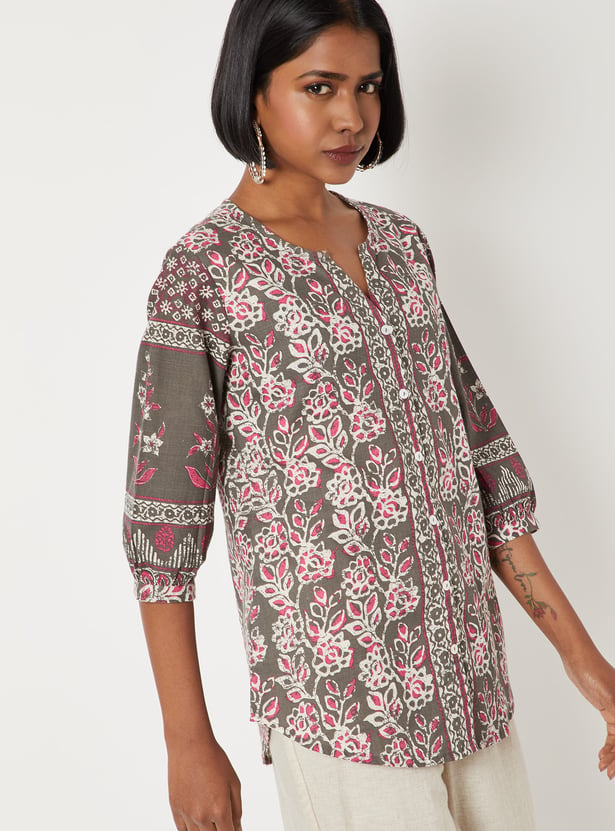 Women Printed Tunic - Pack of 2