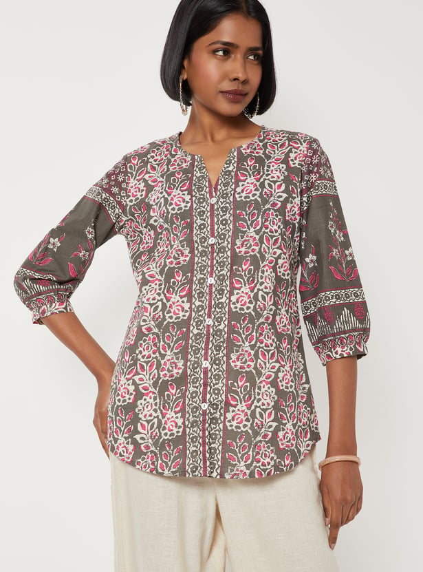 Women Printed Tunic - Pack of 2