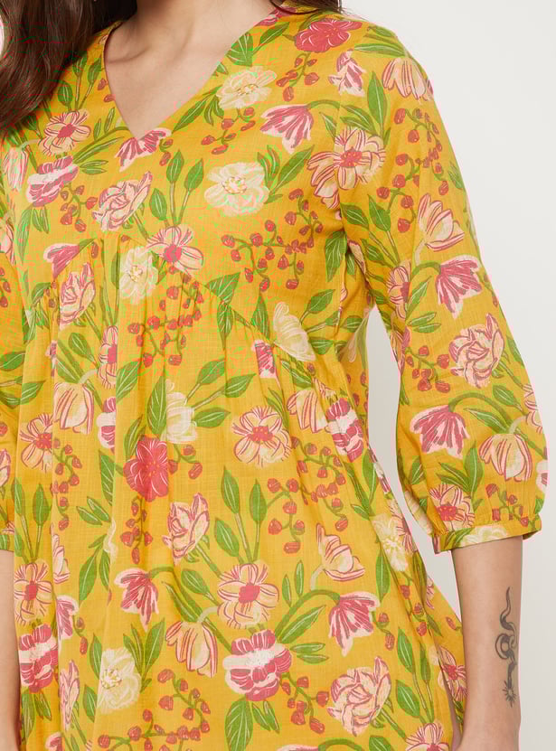 Women Printed Tunic - Pack of 2