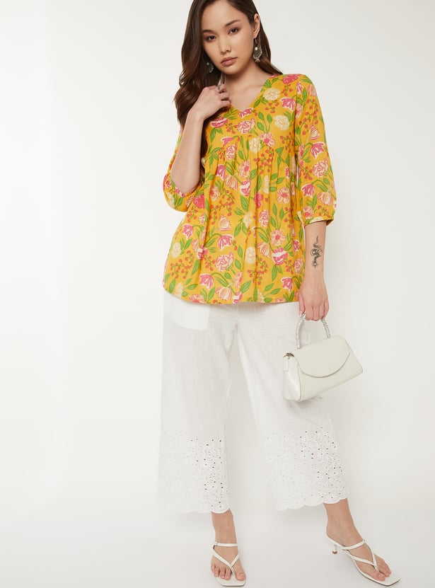 Women Printed Tunic - Pack of 2