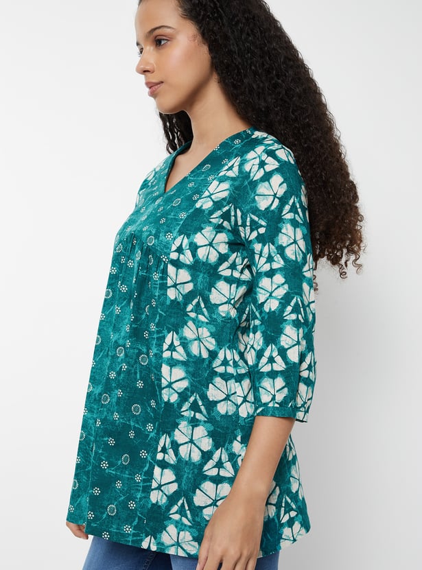 Women Printed Tunic - Pack of 2