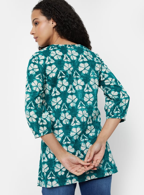 Women Printed Tunic - Pack of 2