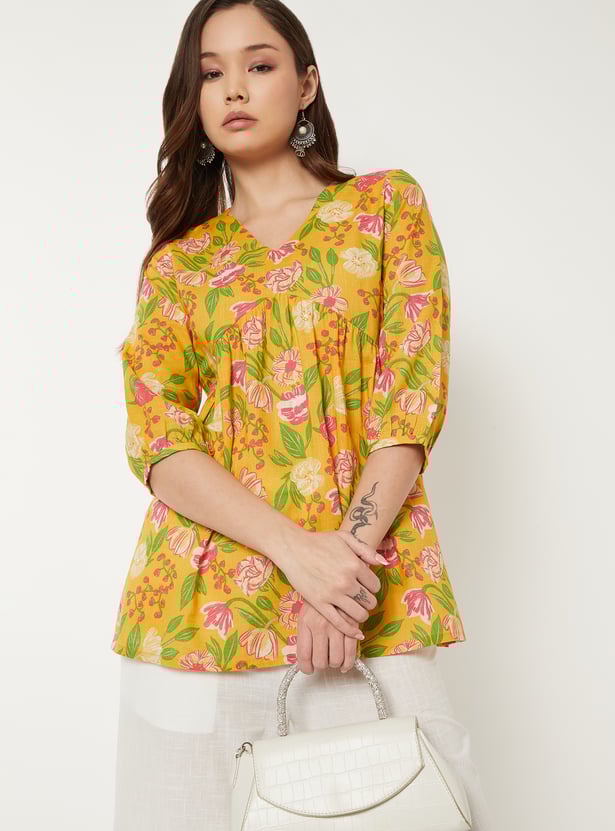 Women Printed Tunic - Pack of 2