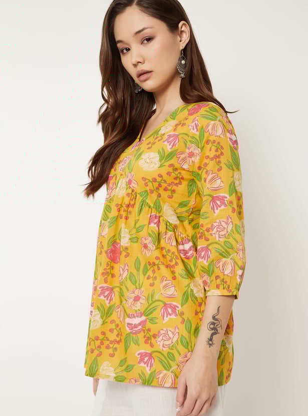 Women Printed Tunic - Pack of 2