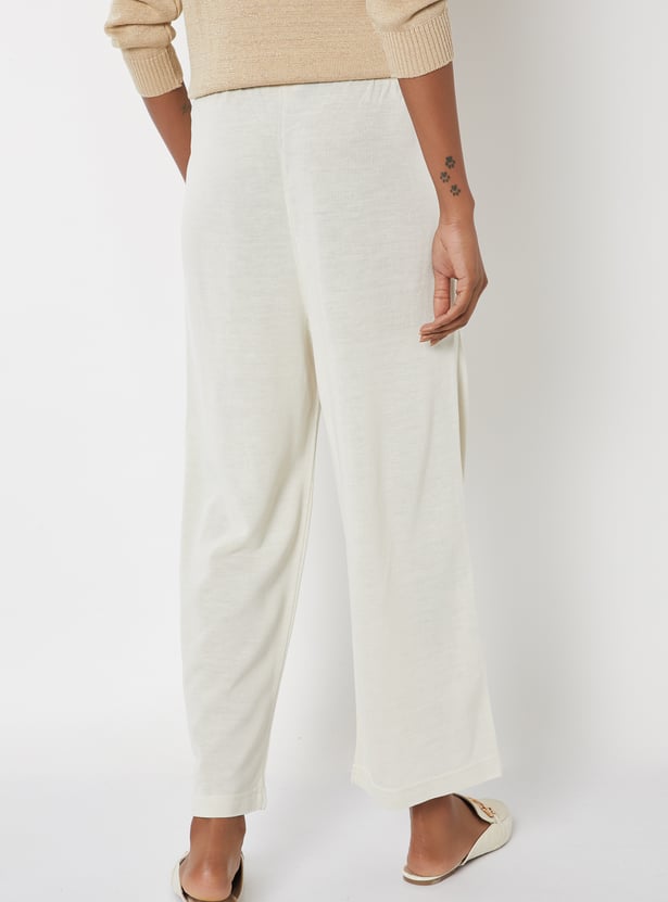 Women Knitted Palazzos - Pack of 2