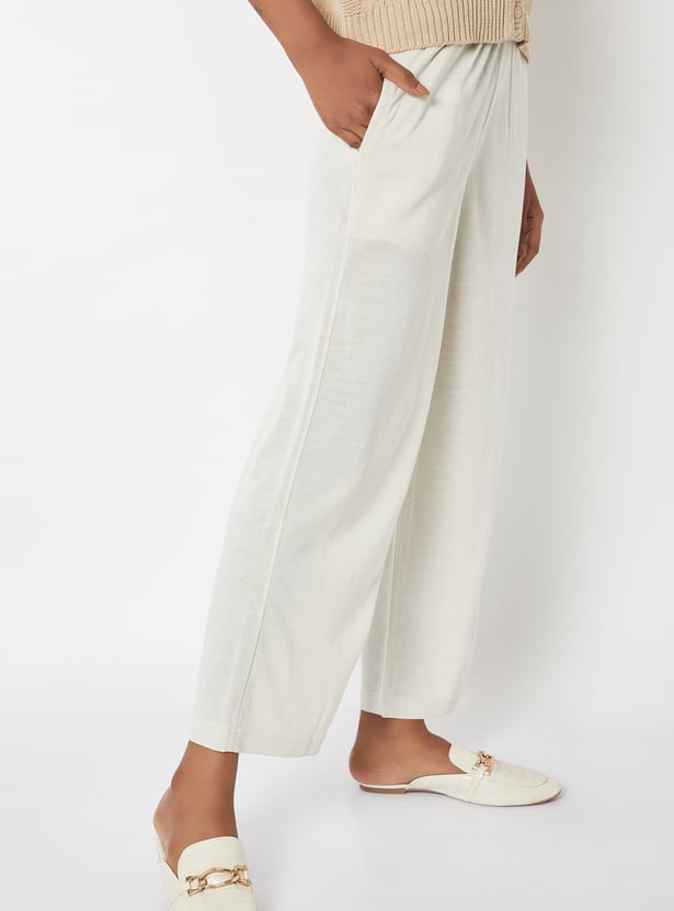 Women Knitted Palazzos - Pack of 2