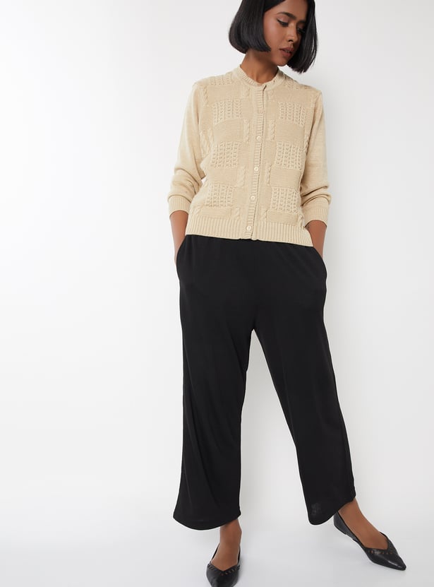 Women Knitted Palazzos - Pack of 2