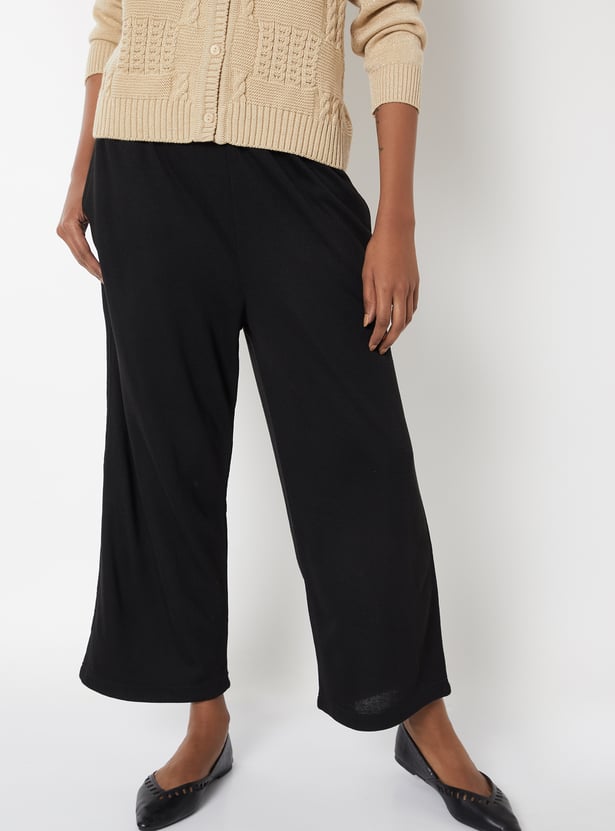 Women Knitted Palazzos - Pack of 2