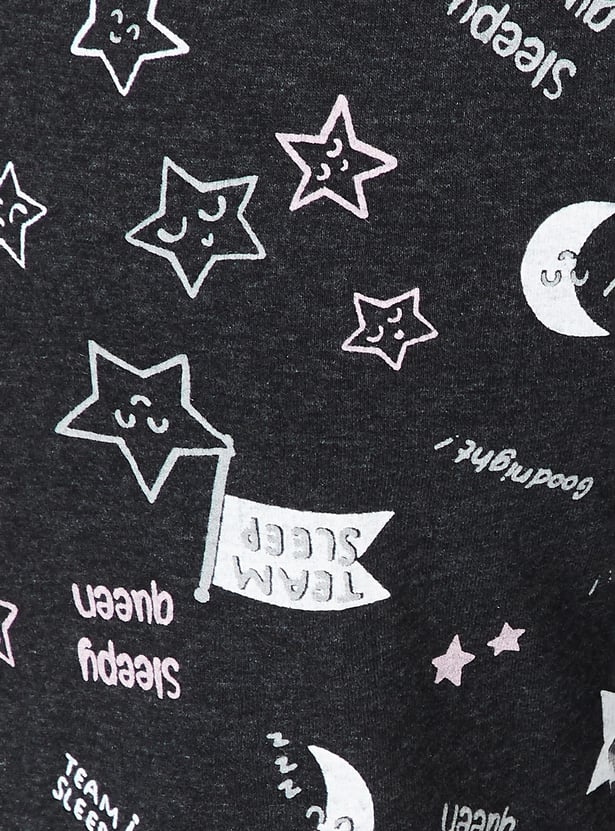 Women Printed Capris - Pack of 2