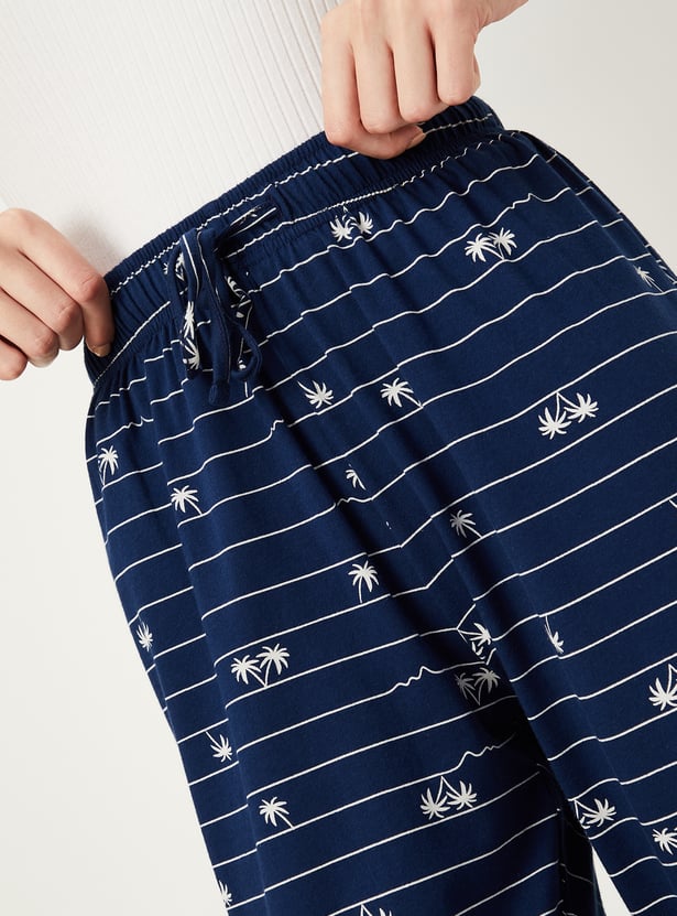 Women Printed Capris - Pack of 2