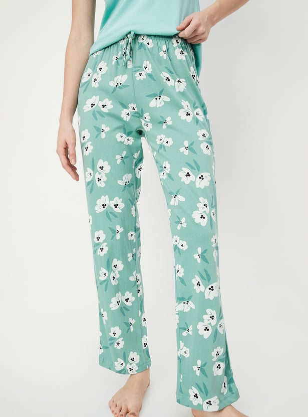 Women Printed Pyjamas - Pack of 2