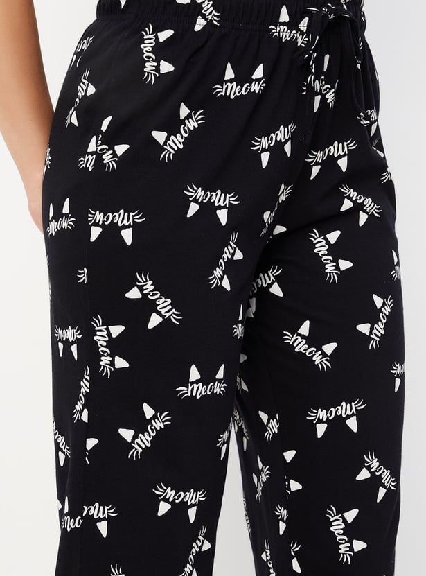 Women Printed Pyjamas - Pack of 2