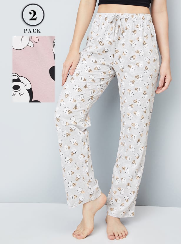 Women Printed Pyjamas - Pack of 2