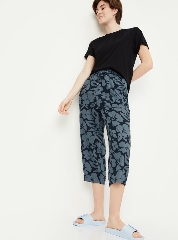 Women Printed Capris - Pack of 2