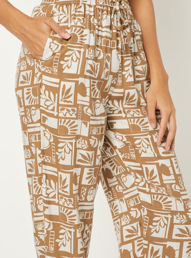 Women Printed Capris - Pack of 2
