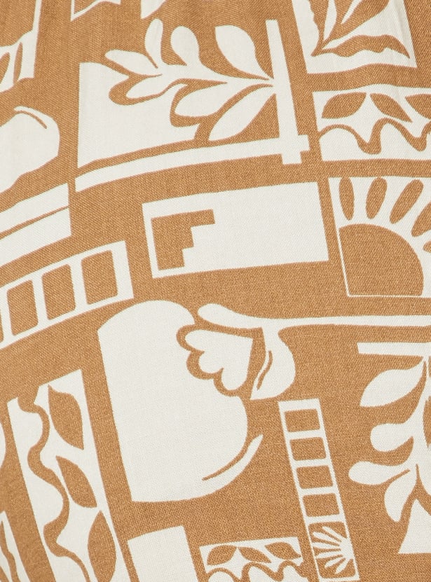 Women Printed Capris - Pack of 2