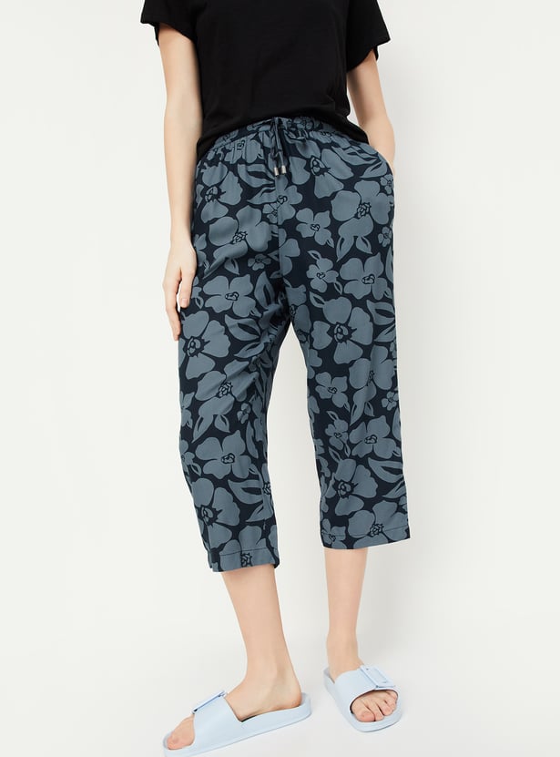 Women Printed Capris - Pack of 2
