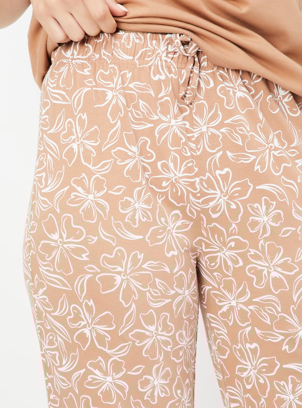 Women Printed PJ Set - Pack of 2