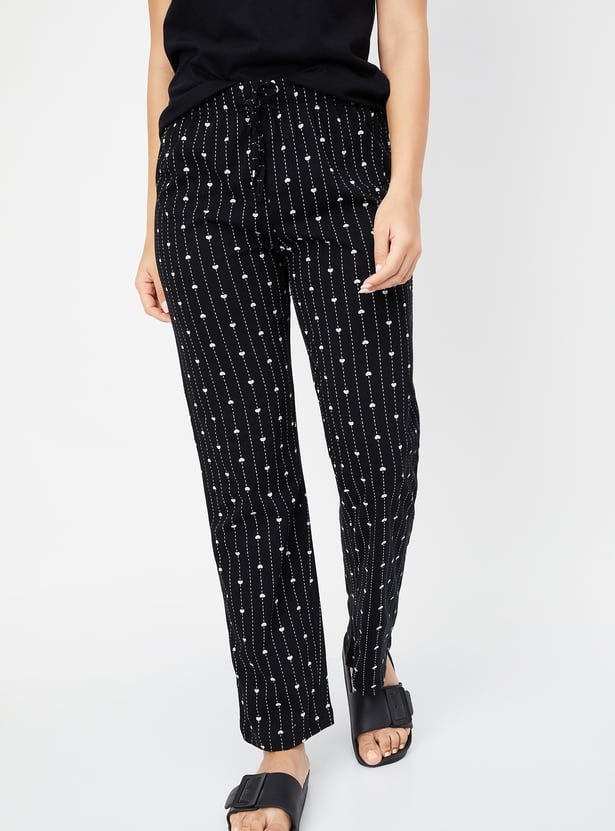 Women Printed PJ Set - Pack of 2