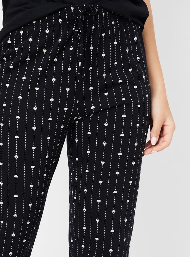 Women Printed PJ Set - Pack of 2