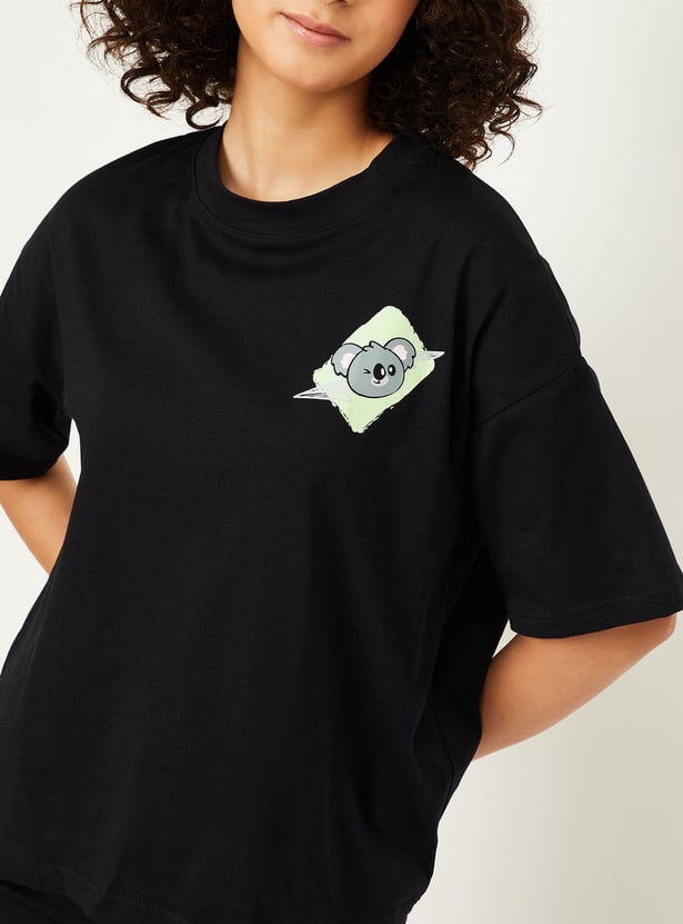 Women Printed Shorts Set - Pack of 2