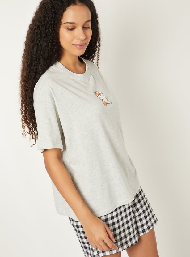 Women Printed Shorts Set - Pack of 2