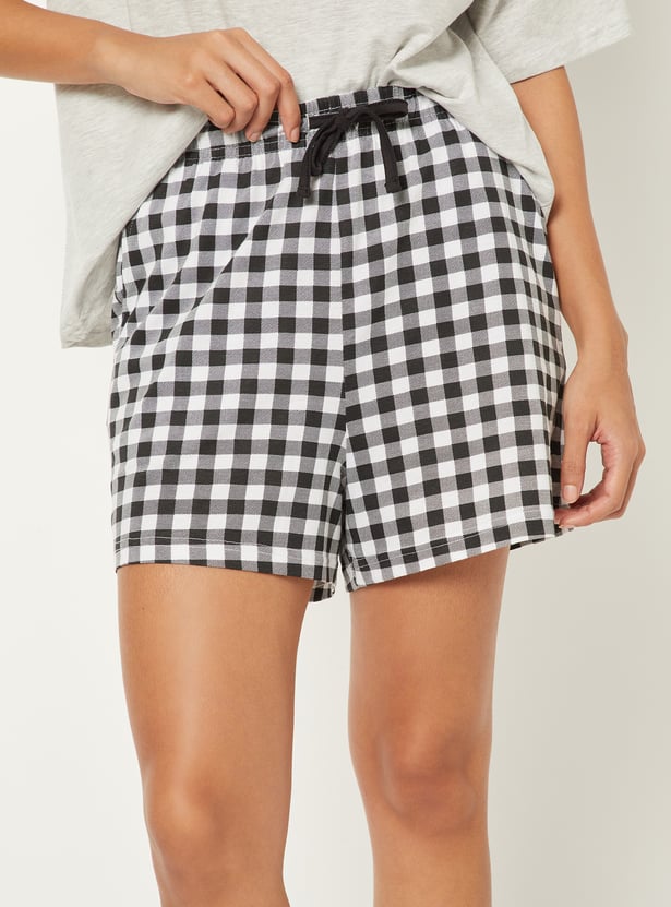 Women Printed Shorts Set - Pack of 2