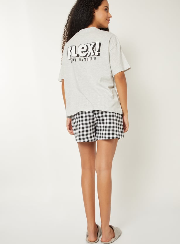 Women Printed Shorts Set - Pack of 2