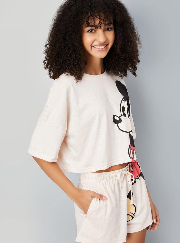 Women Printed Shorts Set - Pack of 2