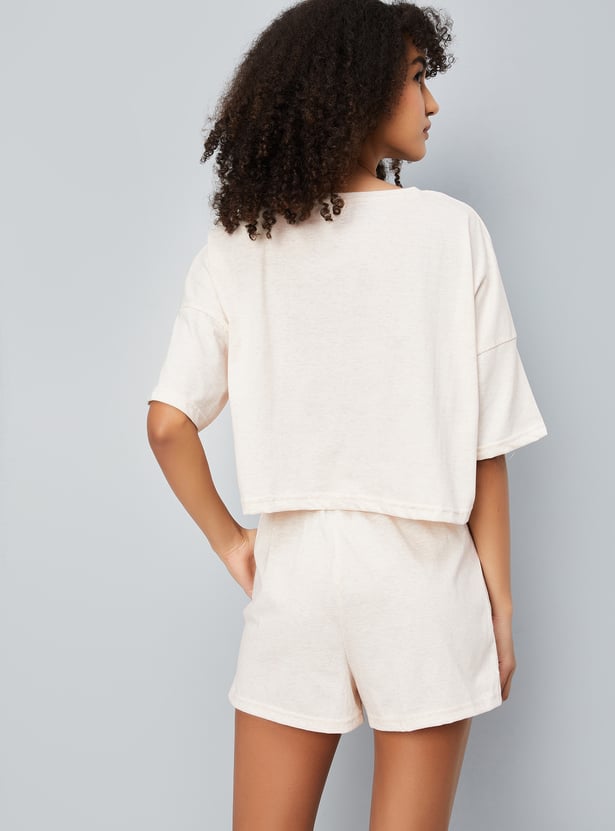 Women Printed Shorts Set - Pack of 2