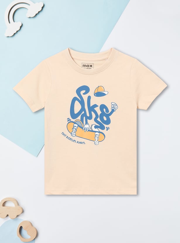 Boys Printed T-shirt - Pack of 2