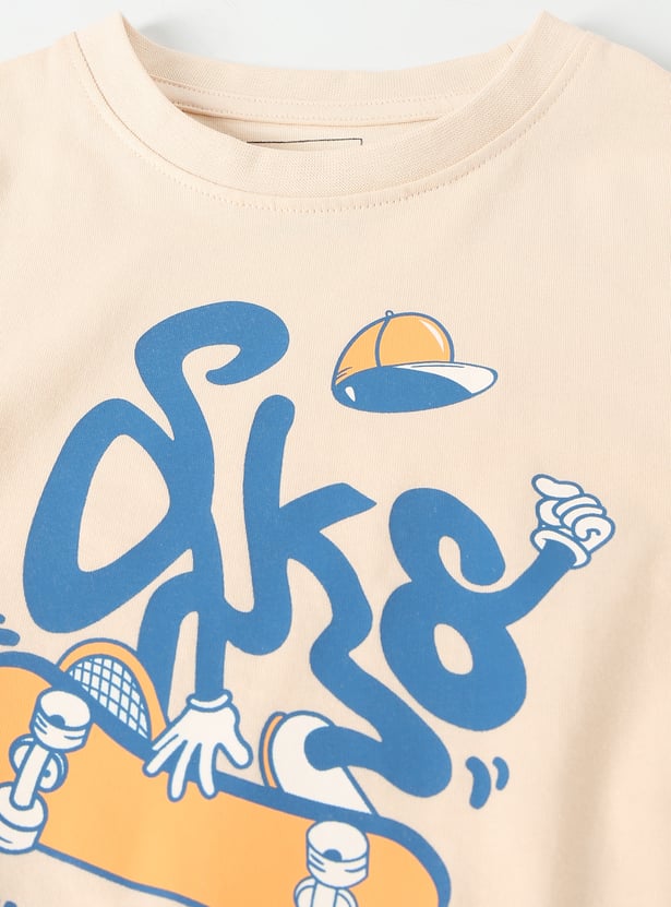 Boys Printed T-shirt - Pack of 2