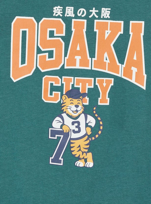 Boys Assorted Print T-shirt - Pack of 2