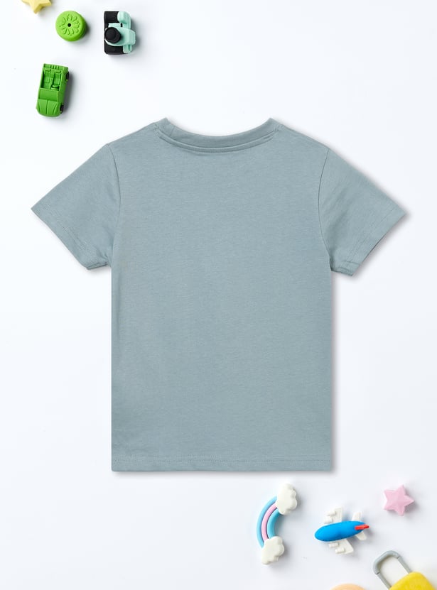 Boys Assorted Print T-shirt - Pack of 2