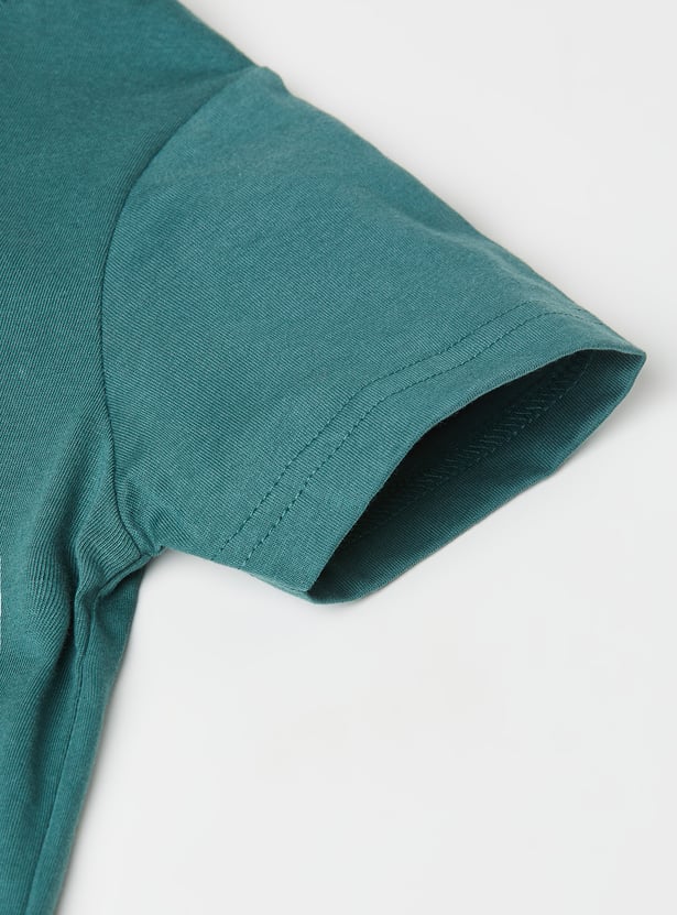 Boys Assorted Print T-shirt - Pack of 2