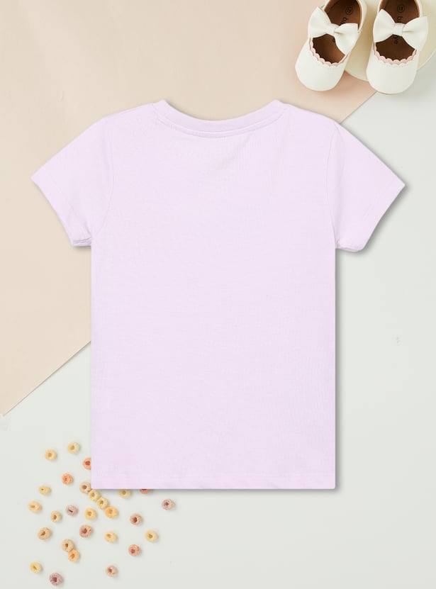 Girls Printed T-shirt - Pack of 2