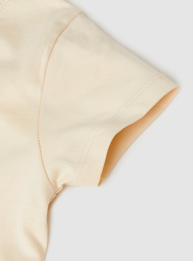 Girls Printed T-shirt - Pack of 2