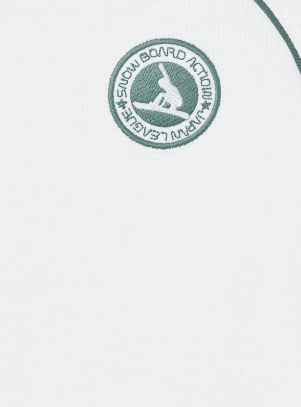 Boys Embroidered T-shirt - Pack of 2