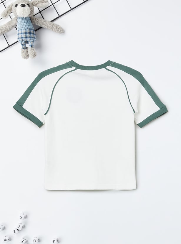 Boys Embroidered T-shirt - Pack of 2