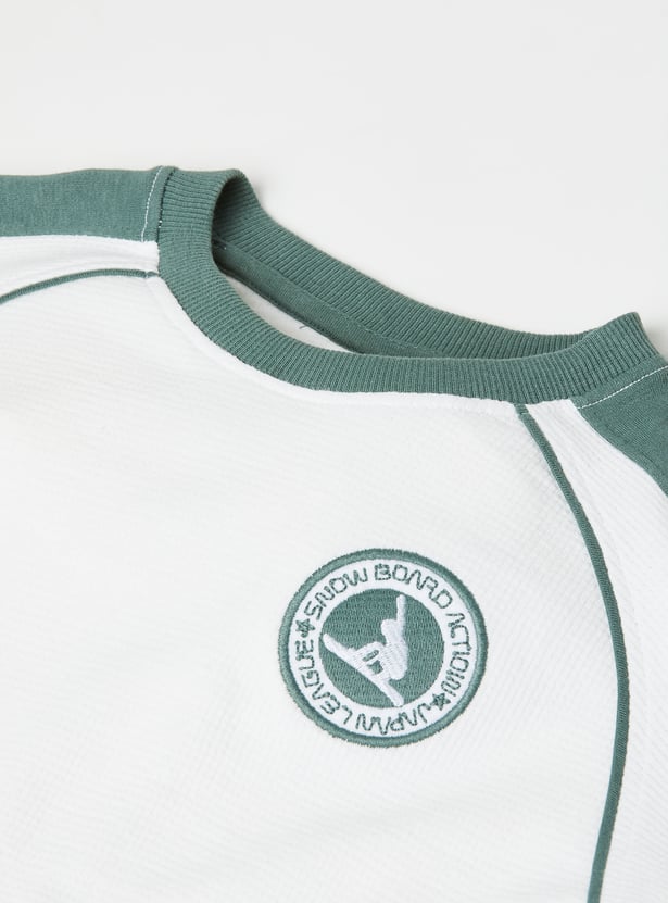 Boys Embroidered T-shirt - Pack of 2