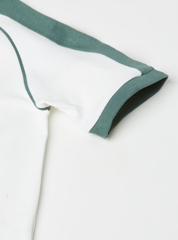 Boys Embroidered T-shirt - Pack of 2