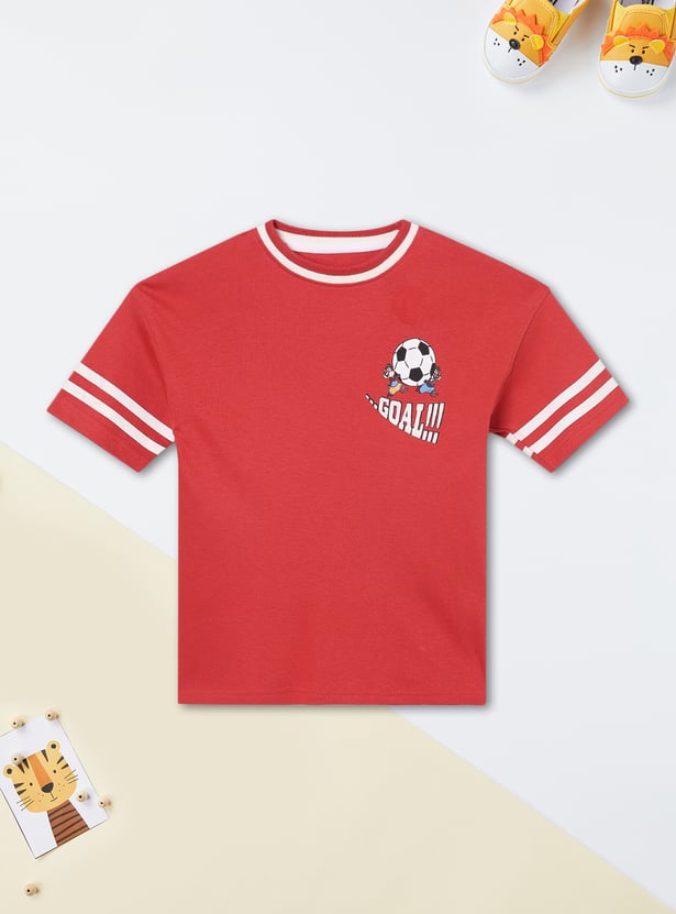 Boys Printed T-shirt - Pack of 2