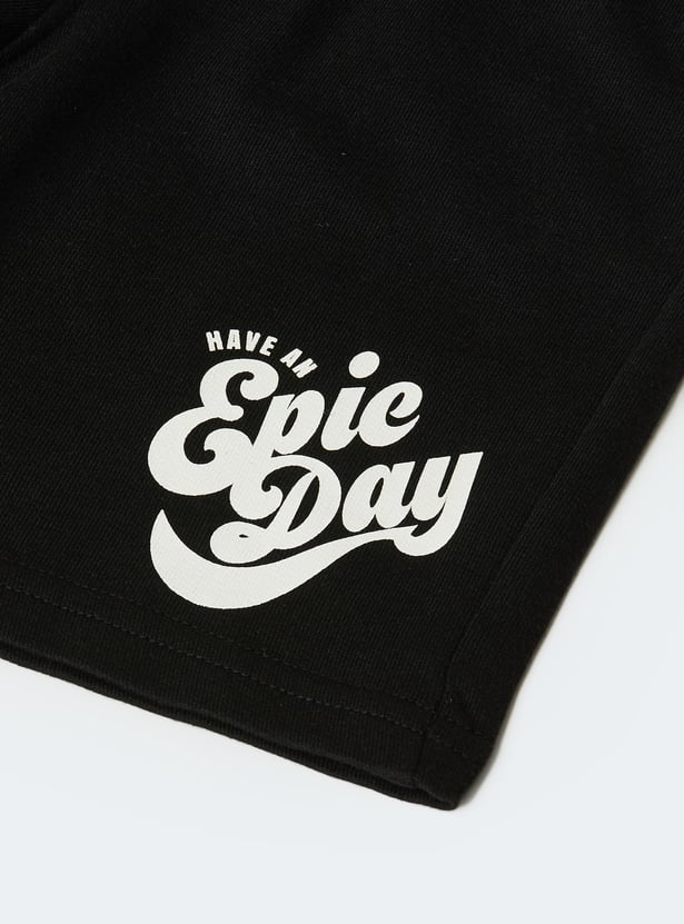 Boys Printed Shorts - Pack of 2